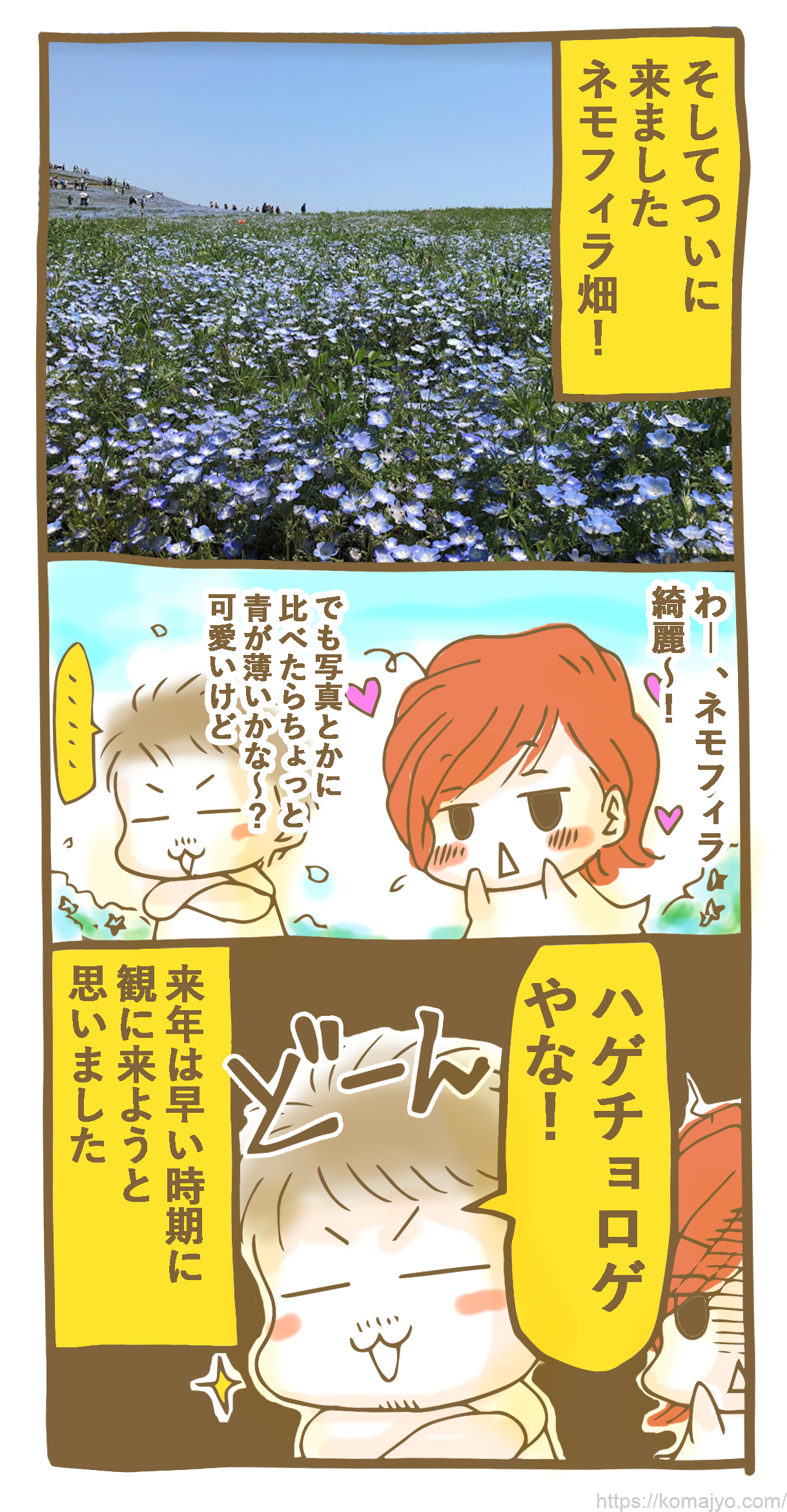 マンガ ひたちなか海浜公園と温泉に一泊で行ってきたよのその6 東京アラフォーシェアハウス暮らし